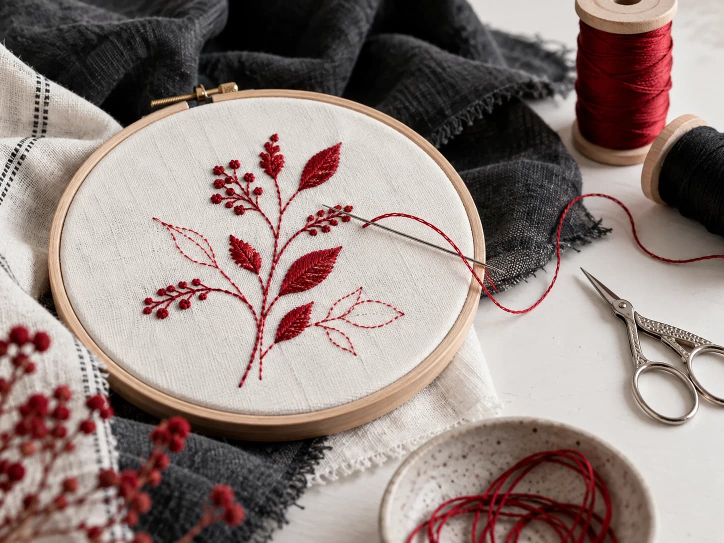 Handmade fashion and embroidery