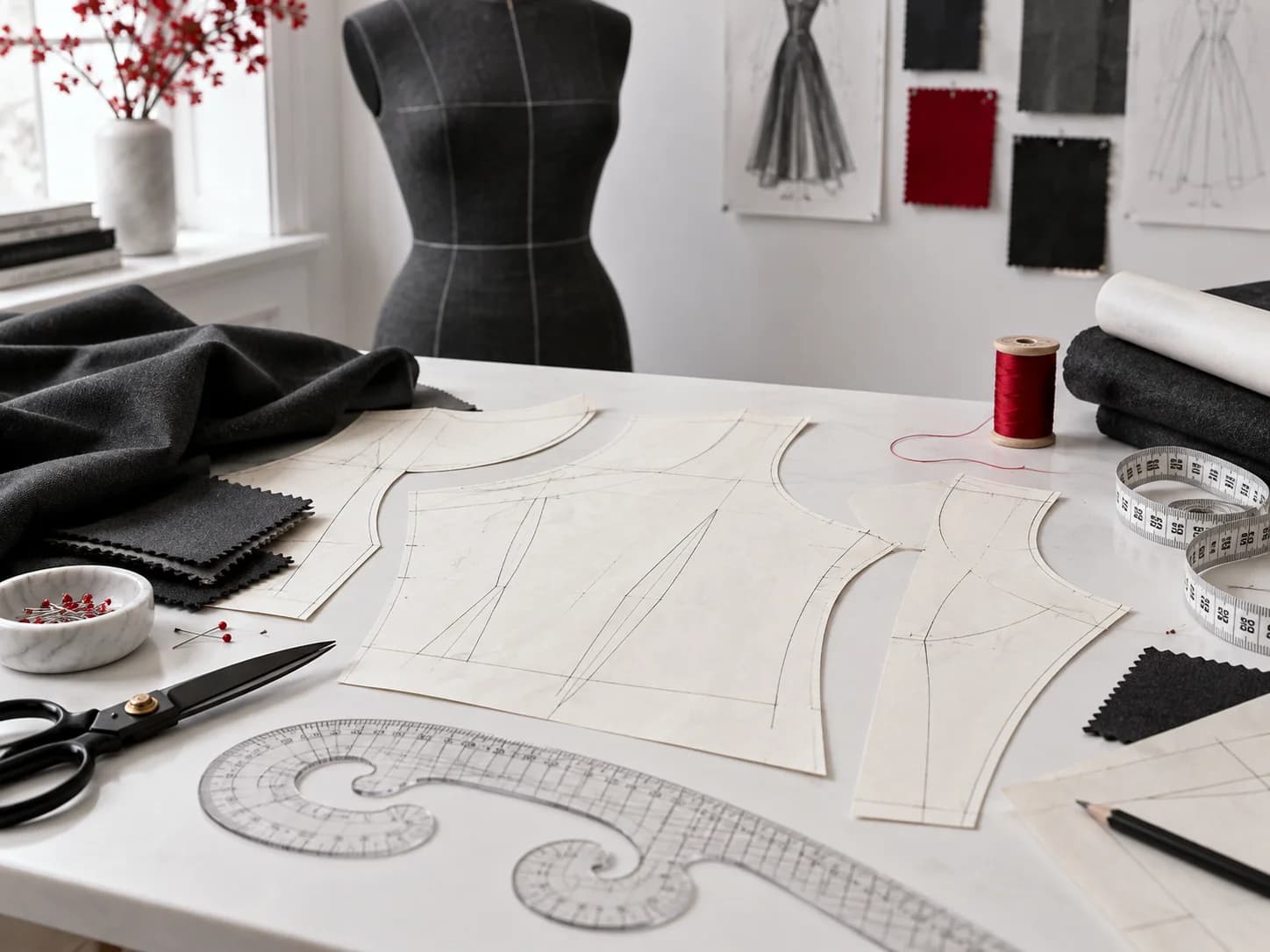 Pattern making and fit development